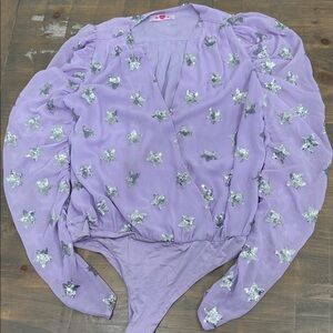 Buddy Love Lavender Star Bodysuit